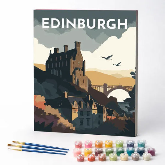 Edinburgh - Paint by Numbers Kit