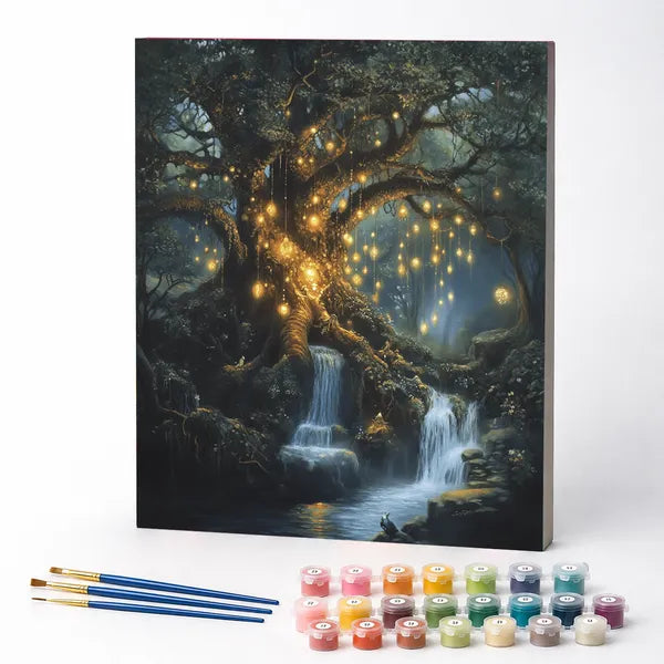 Firefly Tree - Paint by Numbers Kit
