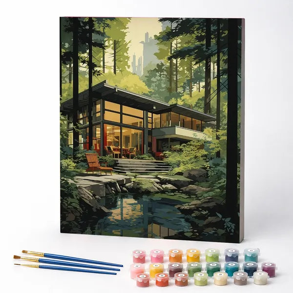 Forest Retreat - Paint by Numbers Kit