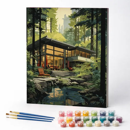 Forest Retreat - Paint by Numbers Kit