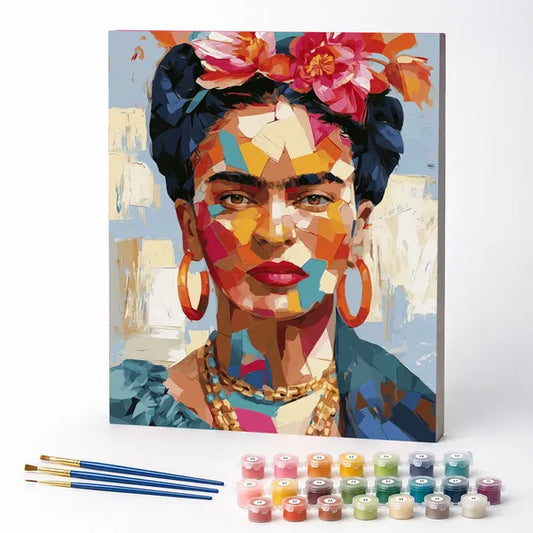 Frida in Color - Paint by Numbers Kit