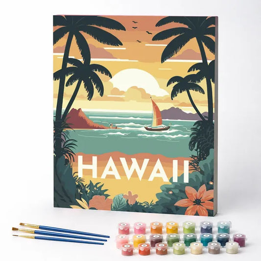 Hawaii - Paint by Numbers Kit