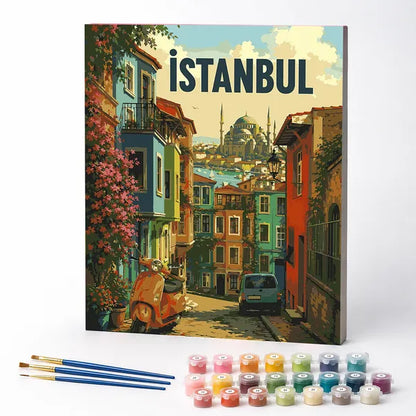 Istanbul - Paint by Numbers Kit