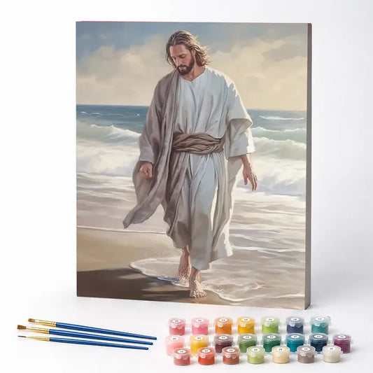 Jesus by the Sea - Paint by Numbers Kit