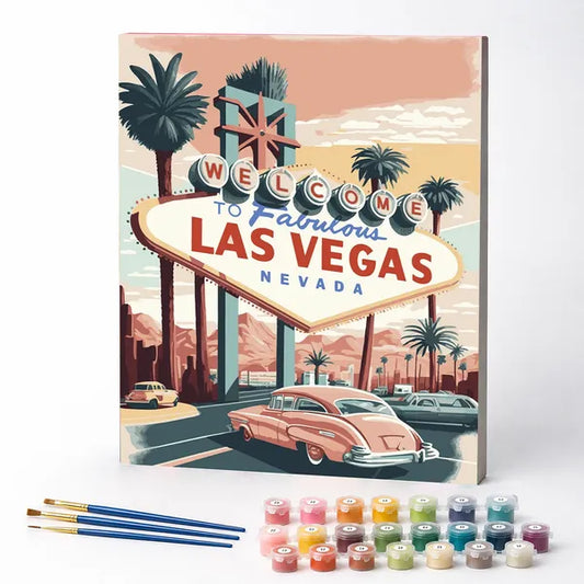 Las Vegas - Paint by Numbers Kit