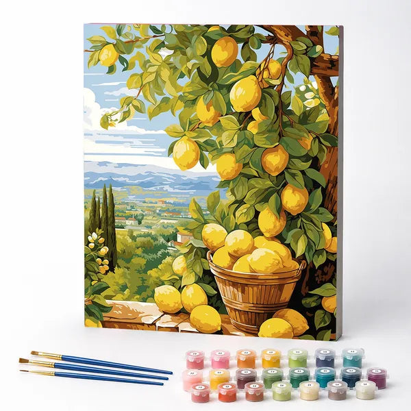 Lemon Harvest - Paint by Numbers Kit