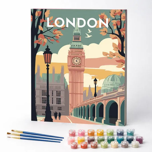 London - Paint by Numbers Kit