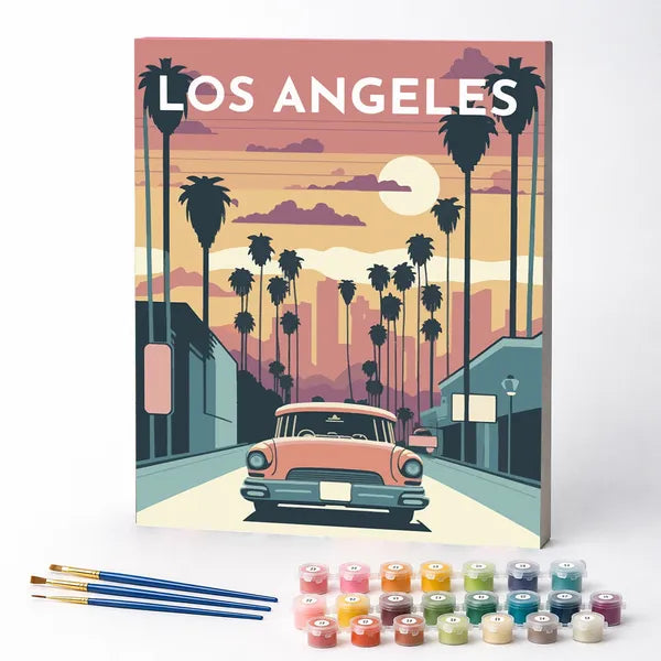 Los Angeles - Paint by Numbers Kit