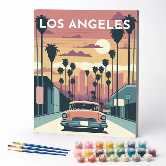 Los Angeles - Paint by Numbers Kit