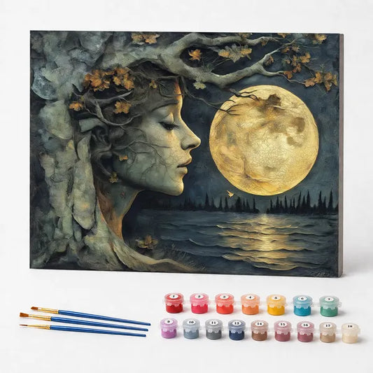 Moonlit Muse - Paint by Numbers Kit
