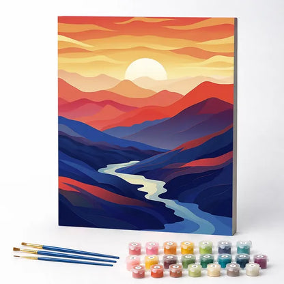 Mountain Horizon - Paint by Numbers Kit