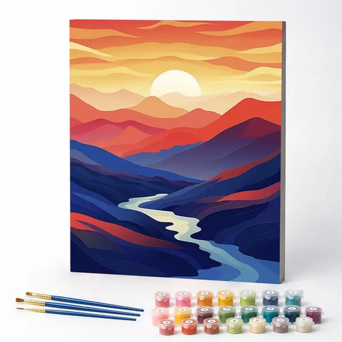 Mountain Horizon - Paint by Numbers Kit