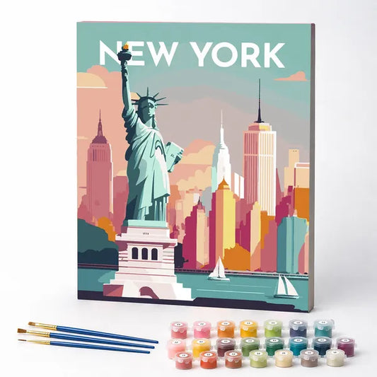 New York - Paint by Numbers Kit