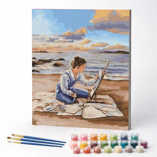 Painting the Sea - Paint by Numbers Kit