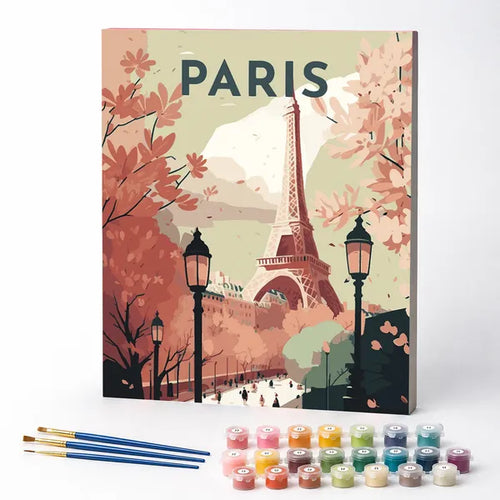 Paris - Paint by Numbers Kit