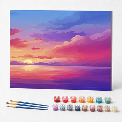 Pink Skies - Paint by Numbers Kit