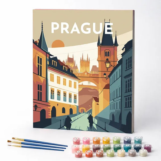 Prague - Paint by Numbers Kit