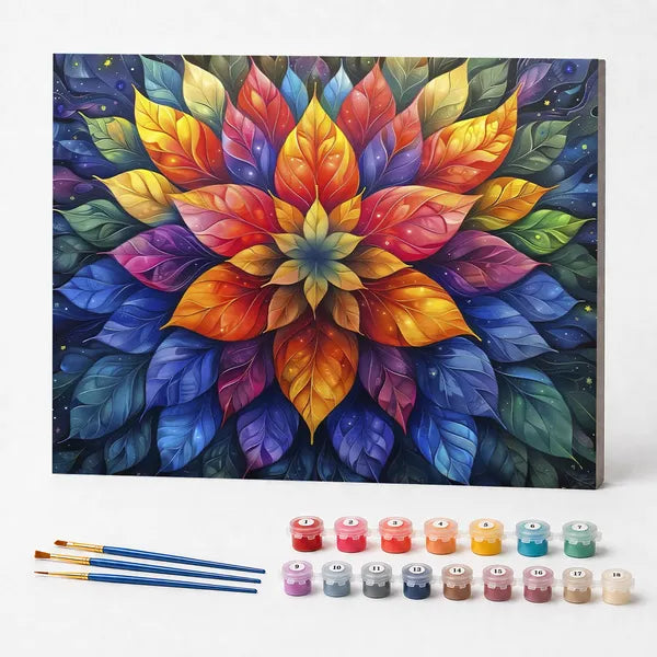 Radiant Bloom - Paint by Numbers Kit