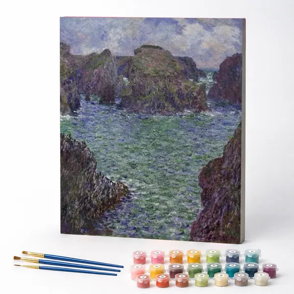 Seaside Cliffs - Paint by Numbers Kit