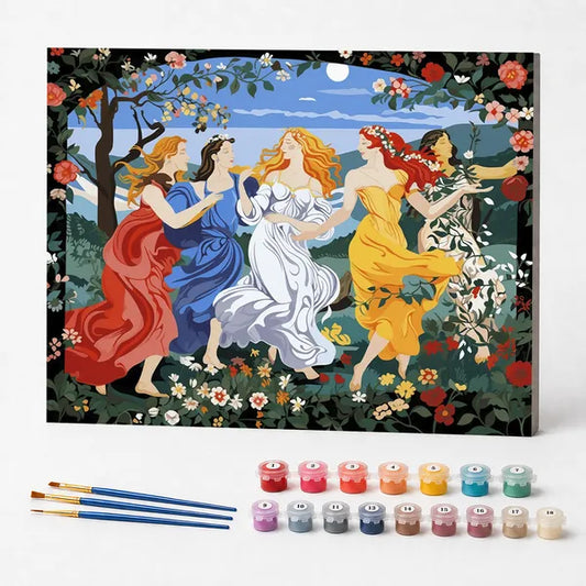 Springtime Dance - Paint by Numbers Kit