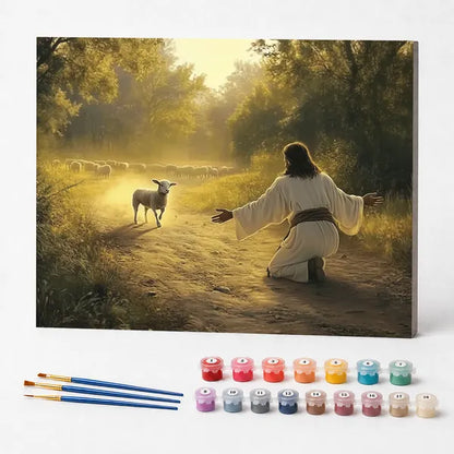 The Good Shepherd - Paint by Numbers Kit
