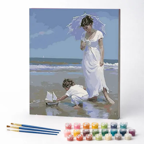 The Little Sailboat - Paint by Numbers Kit