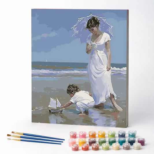 The Little Sailboat - Paint by Numbers Kit