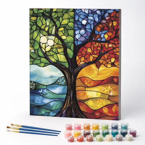 Tree of Four Seasons - Paint by Numbers Kit