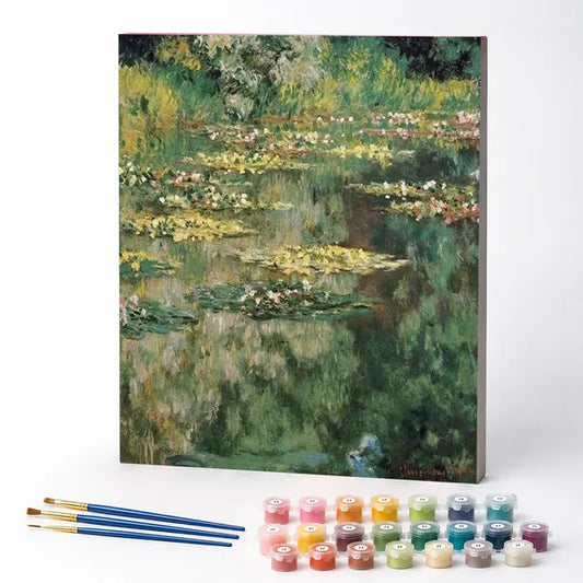 Water Lily Pond - Paint by Numbers Kit