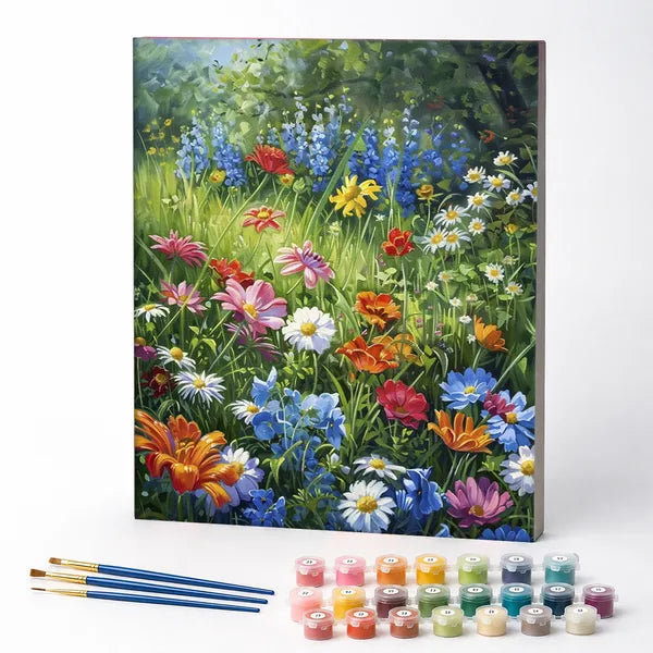Wildflowers - Paint by Numbers Kit