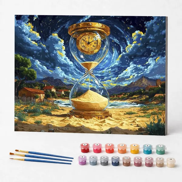 Paint by Numbers Kit – The Hourglass of Life