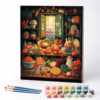 Paint by Numbers Kit – Harvest Kitchen