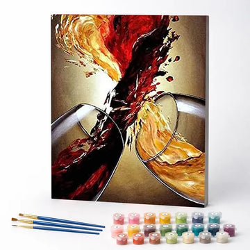 Paint by Numbers Kit – The Dance of Wine