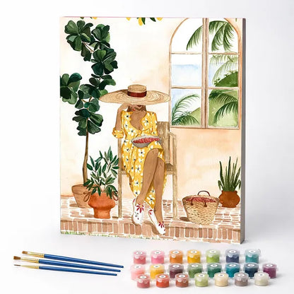 Resort Serenity - Paint by Numbers Kit