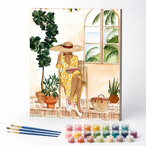 Resort Serenity - Paint by Numbers Kit