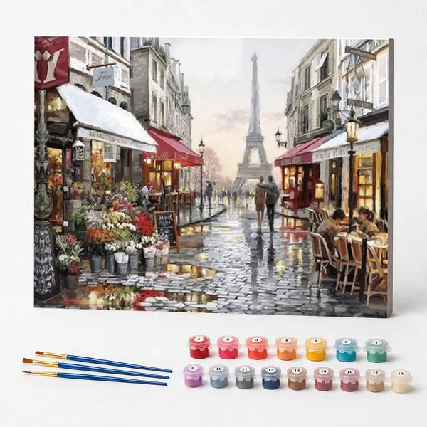 Paint by Numbers Kit – Parisian Romance