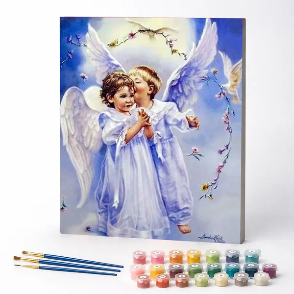 Paint by Numbers Kit – Sweet Little Angels