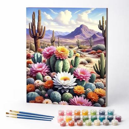 Desert Blooms - Paint by Numbers Kit