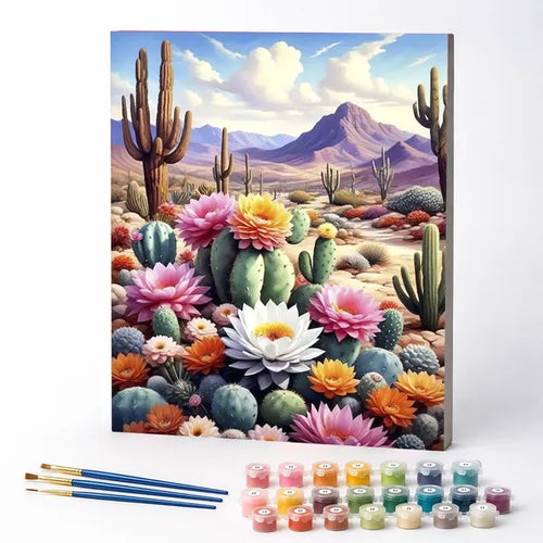 Desert Blooms - Paint by Numbers Kit