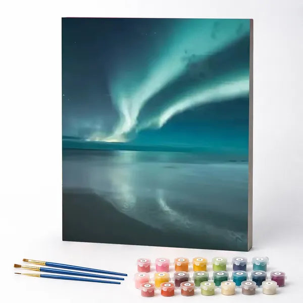 Paint by Numbers Kit – Northern Lights