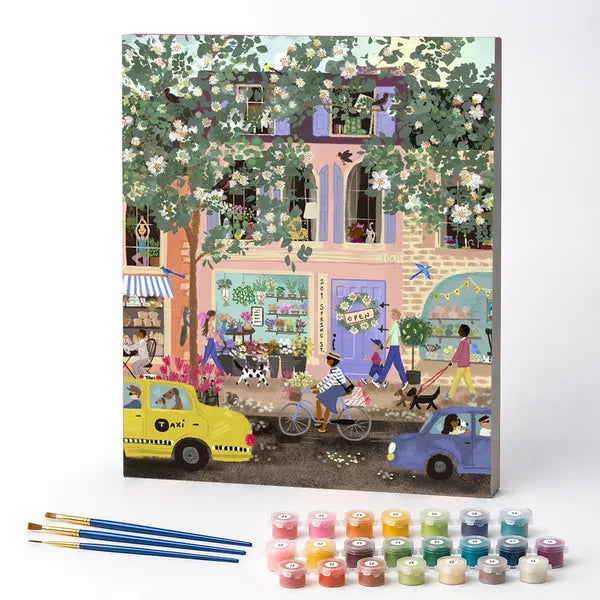 Blooming Avenue - Paint by Numbers Kit