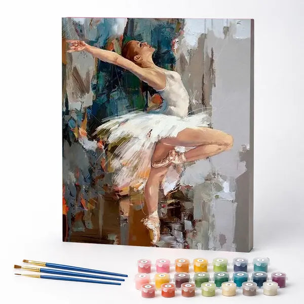 Paint by Numbers Kit – Graceful Ballerina