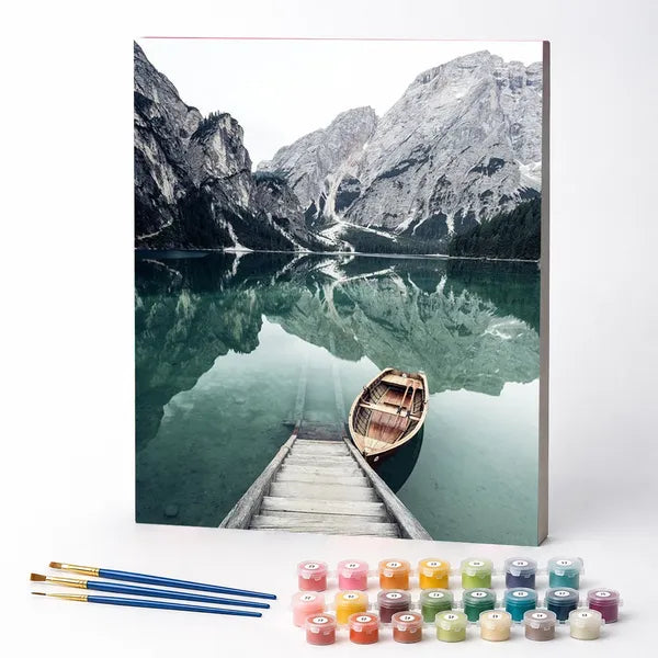 Paint by Numbers Kit – Mountain Lake