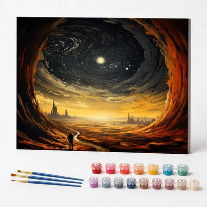 Cosmic Cavern - Paint by Numbers Kit