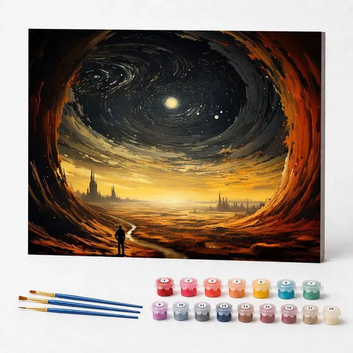 Cosmic Cavern - Paint by Numbers Kit