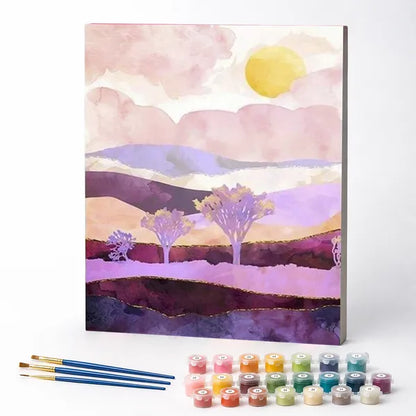 Pastel Sunset - Paint by Numbers Kit