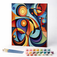 Paint by Numbers Kit – Circles of Color