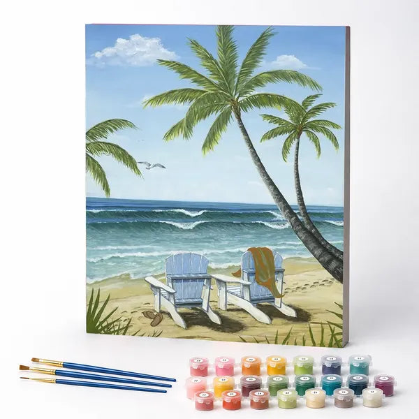 Paint by Numbers Kit – Vacation Getaway