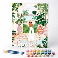 Paint by Numbers Kit – Resort Getaway