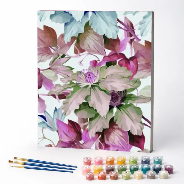 Paint by Numbers Kit – Vibrant Flowers